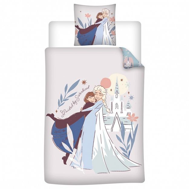 DUVET COVER FROZEN 140X200+65X65CM 100%COTTON
