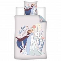 DUVET COVER FROZEN 140X200+65X65CM 100%COTTON
