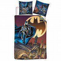 DUVET COVER BATMAN 140X200+65X65CM POLYCOTON