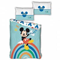 DUVET COVER MICKEY 140X200+63X63CM MICROFIBER