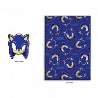 SET SONIC CUSHION+BLANKET SHAPE CUSHION + CORAL BLANKET 100X140CM