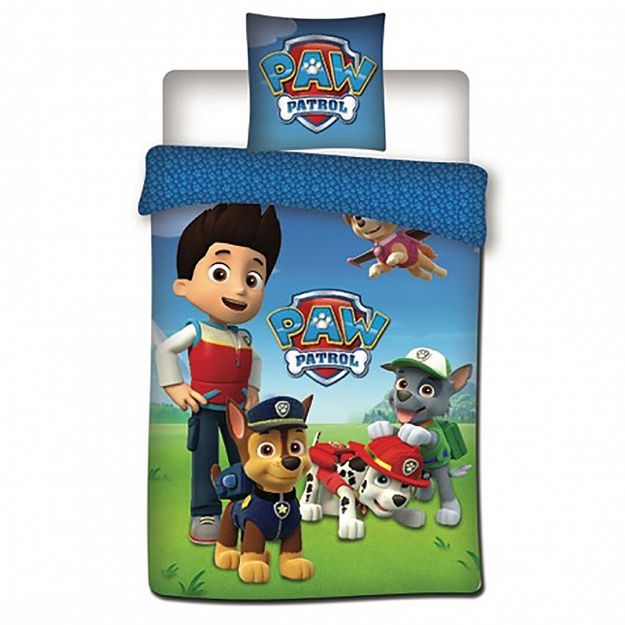 DUVET COVER PAW PATROL 140X200+63X63CM MICROFIBER