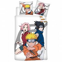 DUVET COVER NARUTO 140X200+65X65CM POLYCOTON