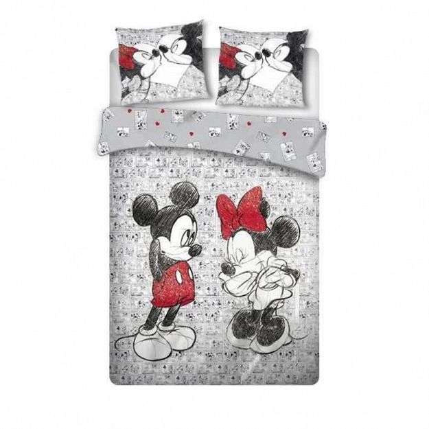 DUVET COVER MICKEY AND MINNIE 2P 240X200+ 2X63X63CM MICROFIBER