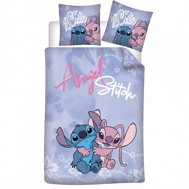 DUVET COVER STITCH 140X200+65x65 POLYCOTON