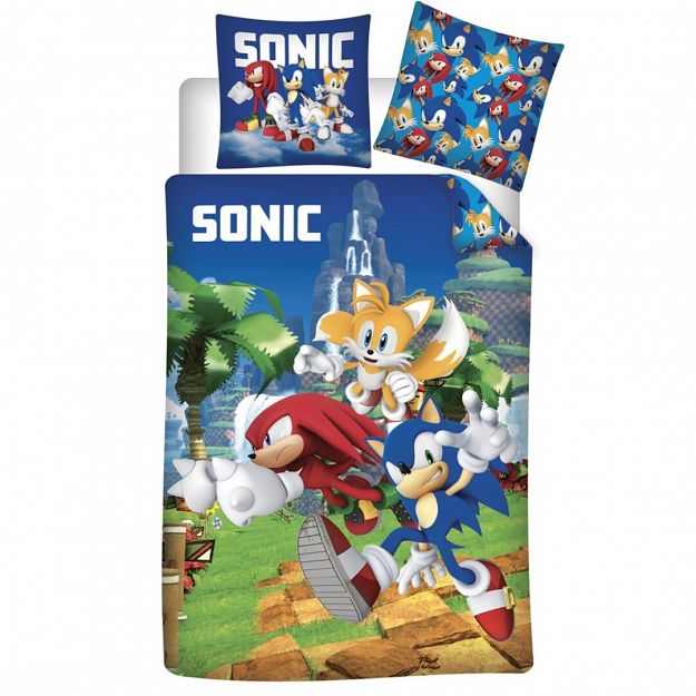 DUVET COVER SONIC 140X200+63X63CM 100% POLYESTER