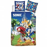 DUVET COVER SONIC 140X200+63X63CM 100% POLYESTER