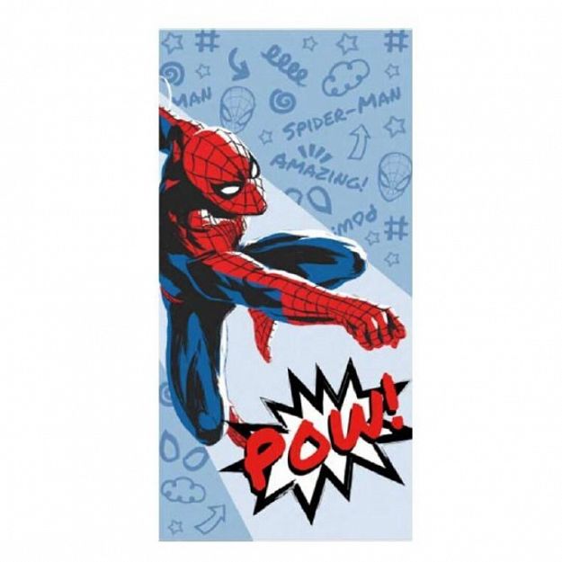 BEACH TOWEL SPIDERMAN 70X140CM 100% POLYESTER