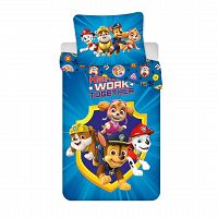 DUVET COVER PAW PATROL 140X200+65X65CM 100%COTTON