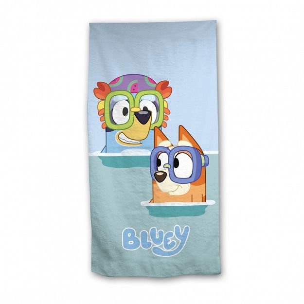 BEACH TOWEL BLUEY 70X140CM 100% COTTON