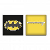 CUSHION VELBOA BATMAN 35X35CM VELBOA WITH POCKET