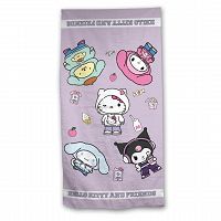 BEACH TOWEL HELLO KITTY 90X170CM 100% COTTON
