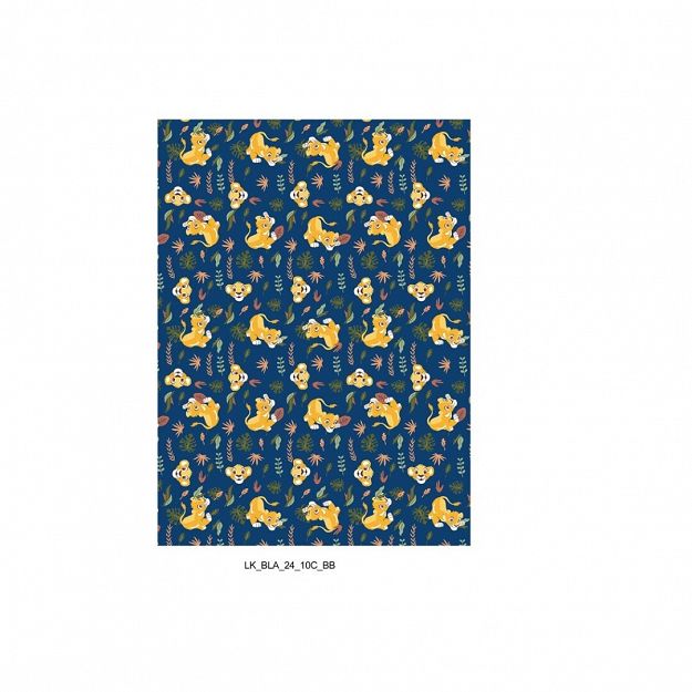 FLANEL BLANKET LION KING 110X150CM FLANEL