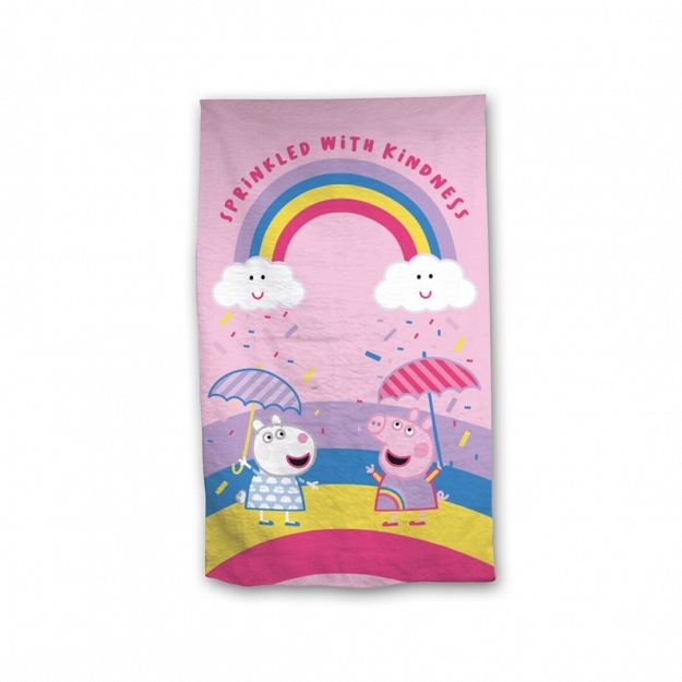 BEACH TOWEL PEPPA PIG 70X140CM 100% COTON 290G