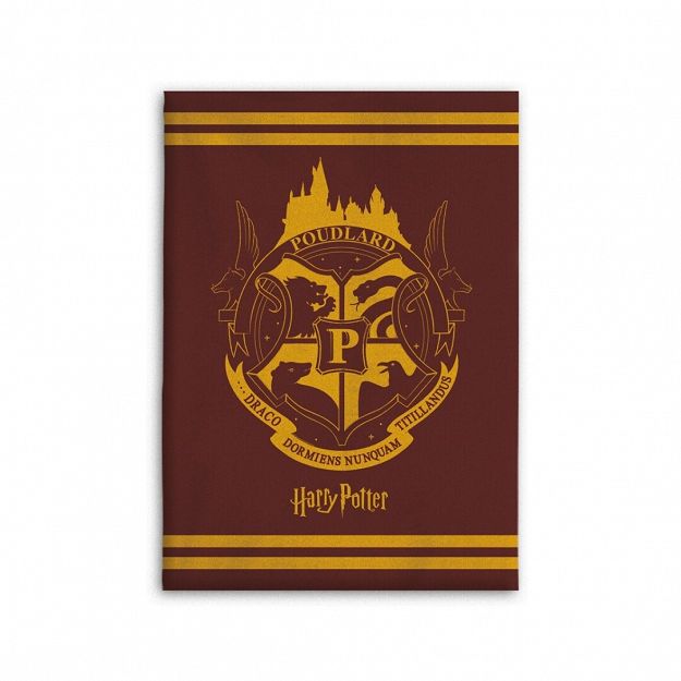 FLANEL BLANKET HARRY POTTER 130X160CM FLANEL